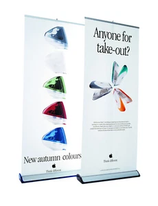 EXPAND QuickScreen 3 Rollup Display - viele Formate + Farben - mit + ohne Druck - Bild 1 von 3