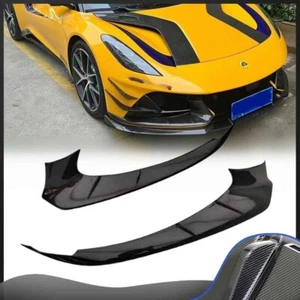 Parachoques delantero de carbono seco para Lotus Emira 2023-2024 lámpara antiniebla parrilla ventilación de aire moldura - Imagen 1 de 7