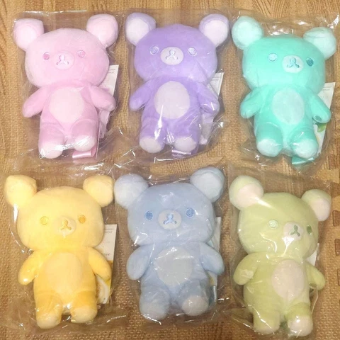 Rilakkuma Plush 20Colors 6 set Summer Ramune & Melon soda San-X 2023 Cover