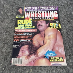 Vintage Ringside Wrestling Magazine - August 1989 - Picture 1 of 14