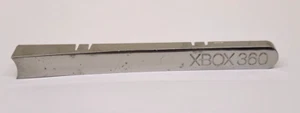 Xbox 360 Replacement Silver Chrome Bezel For Disc Tray Original OEM - Picture 1 of 3