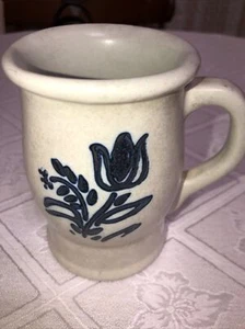 Original Pfaltzgraff Yorktowne Stoneware Footed Coffee Cup Mid 20 th Century - Picture 1 of 5