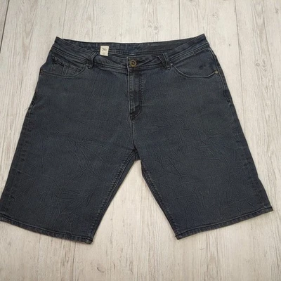 Volcom Liberated Men's Denim Shorts Mid Rise Size 36 Skate Surf Style Black - Image 1 of 4