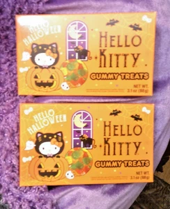 Halloween Hello Kitty Gomitas, Caja de Teatro Caramelos 3.1 OZ CADA UNA TOTAL DE 2 CAJAS - Imagen 1 de 2