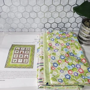 Jody Houghton Amistad Arte Panel Patchwork Edredón Tela e Instrucciones - Imagen 1 de 11