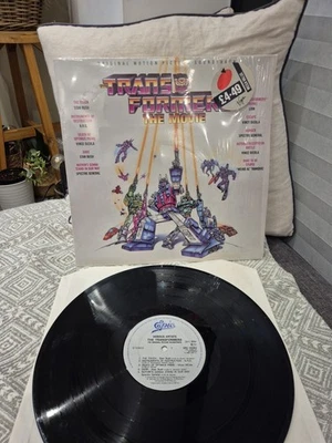 THE TRANSFORMERS THE MOVIE ORIGINAL MOTION PICTURE SOUNDTRACK  Lp EX 1st Uk - Image 1 of 4