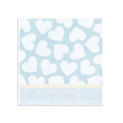 Pañuelo toalla corazón pálido JILL STUART azul corazón esponjoso algodón 58-1870070 Foto 1 de 4