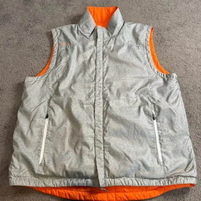 Chaleco Zero Restriction Tour Series Reversible Cremallera Completa Gris Naranja Hombre’s XL Foto 1 de 4