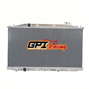 Aluminum Radiator For Acura TSX 2.4L 3.5L V6 2009-2014 2010 2011 2012 2013 AT - Picture 1 of 6