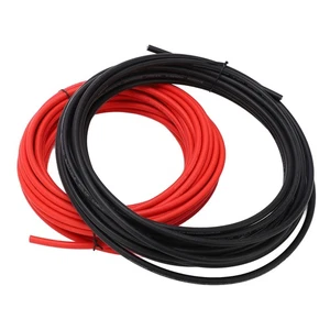 Solar Panel Wiring 2x XLPE Tinned Copper 6mm² PV Cables 20m Insulated - Foto 1 di 12