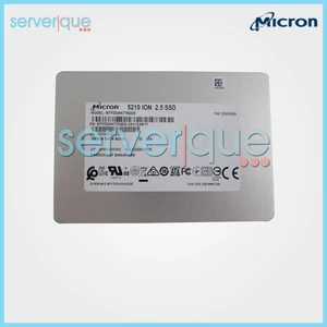 Micron MTFDDAK7T6QDE 5210 ION 7,68 TB SATA 6 Gb/s QLC Nand 2,5" SSD Enterprise - Foto 1 di 3
