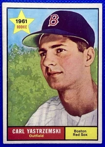 1961 Topps Carl Yastrzemski #287  EX-EXMINT   RC372 - Picture 1 of 2