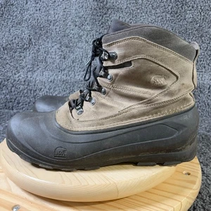 Botas Sorel Cold Mountain Para Hombre Talla 13 Impermeables Aislante Forradas Cuero Marrón - Imagen 1 de 8