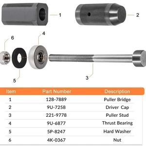 9U-6891 Injector Sleeve Cup Remover Supplies Assembly Automobile Accessories - Picture 1 of 7