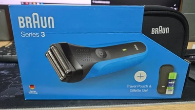 Braun Serie 3 Rasoio Elettrico Barba Wet&Dry Regolabarba Uomo Rasoio Barba 3 - Immagine 1 di 3