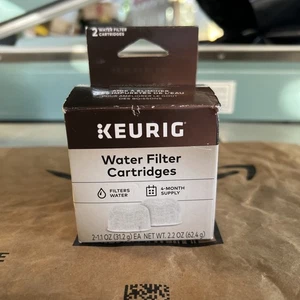 Keurig Wasserfilterkartuschen 2er-Pack Original-Zubehör-Hersteller Ersatz - Neu Versiegelt - Bild 1 von 1