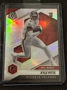 2021 Panini Mosaic Football KYLE PITTS NFL Debut SILVER Rookie Mint #250 RC - Bild 1 von 2
