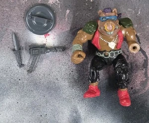 Lote de piezas de figuras BEBOP cabeza dura cabeza dura TMNT Teenage Mutant Ninja Turtles 1988 de colección - Imagen 1 de 6