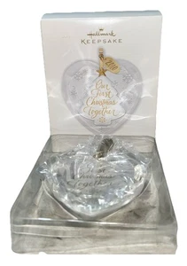 Decorazione ricordo Hallmark 2010 il nostro primo Natale. Nuovo con scatola. Nuovo con scatola da collezione - Foto 1 di 5