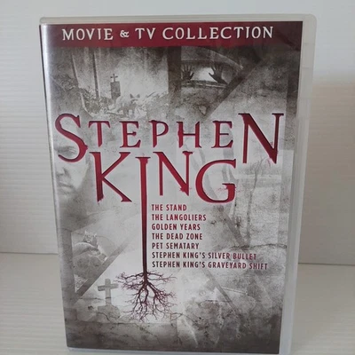 Stephen King Movie & TV Collection DVD 9 Disc Set R1 The Stand Langoliers & More - Image 1 of 4