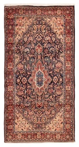 Vintage Hand-Knotted Area Rug 5'0" x 9'9" Traditional Wool Carpet - Picture 1 of 9