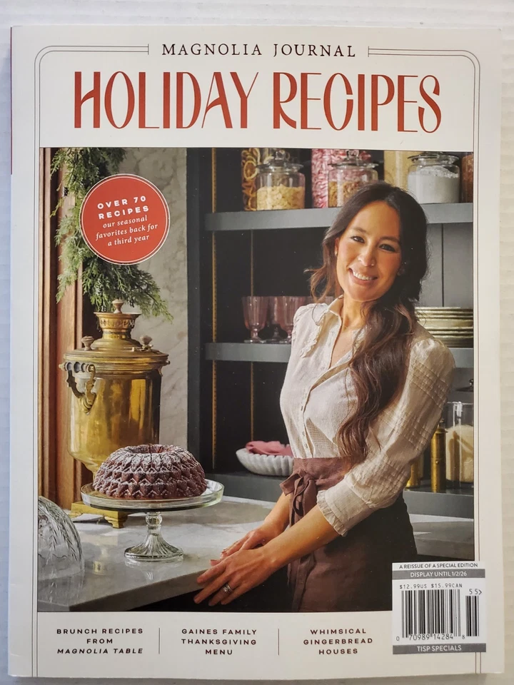 MAGNOLIA JOURNAL MAGAZINE SPECIAL EDITION HOLIDAY RECIPES 2025 — 第 1/1 张图片