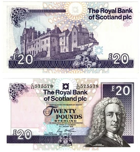2016 Royal Bank of Scotland 20 Pounds P354f Banknote UNC - Picture 1 of 1