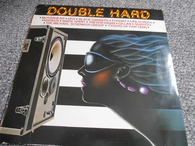 Double Hard ~ Heavy Rock / Metal Lp Vinyl Record Various Artists NM / VG+ - Image 1 of 3