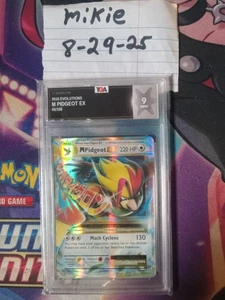 2016 Evolutions Mega M Pidgeot EX Full Art TGA 9 Mint - Picture 1 of 2