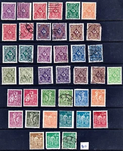 German Empire, Lot of 40 Classic Stamps-1921-Mix of Used & Mint-CV $40-Lot 418 - Picture 1 of 1