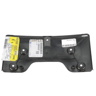 OEM NEW 2000-2010 Chevrolet Pontiac Front License Plate Frame Bracket 15253233 - Image 1 of 4