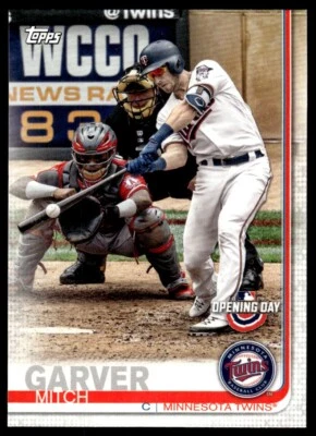 2019 Topps Opening Day Mitch Garver Minnesota Twins #103 - Image 1 of 2