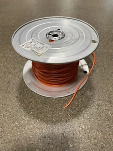 MTW 10 AWG,1C, 105 Strand,600 Volt,Orange,Copper, Machine Tool Wire,500 ft Spool - Picture 1 of 4