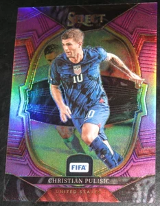 2022-23 Select FIFA Christian Pulisic Purple Prizm # 45/75 USMNT #61 Terrace - Picture 1 of 2