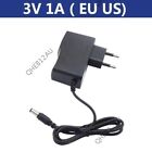 3V 1A 1000ma AC to DC Power Supply Adapter 100V-240V Charger 5.5x2.5mm Plug 19H