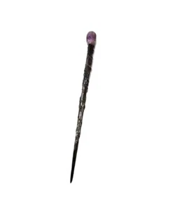 Sorceress Amethyst Crystal Ruby Gem Wand Witch Wizard Halloween Costume Prop - Picture 1 of 4
