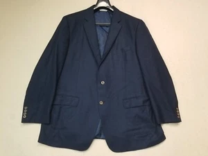 Blazer Abrigo Deportivo Samuelsohn Pure Italiano 100% Azul Cachemira Para Hombre Talla 46R Fotos - Imagen 1 de 13