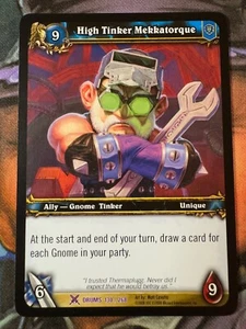 Batería TCG World of Warcraft 130/268 High Tinker Mekkatorque - Imagen 1 de 2