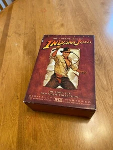 Indiana Jones Trilogy (DVD, 4-Disc Set, Widescreen) - Picture 1 of 2