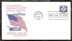 US SC # O136 Official mail FDC. Artmaster Cachet . - Picture 1 of 1