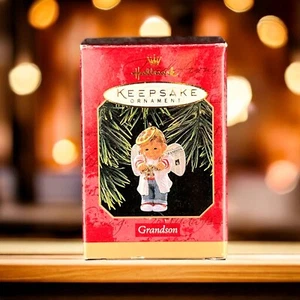 Hallmark Keepsake Ornament, 1997, Grandson - Picture 1 of 4