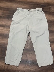 The North Face Tekware Pants Mens 42 Performance Hiking Outdoor Light Green - Picture 1 of 15