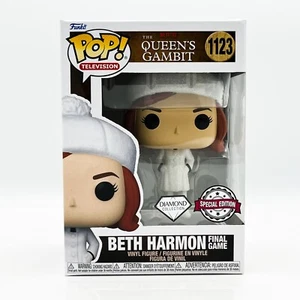 Funko POP Beth Harmon Queens Gambito Televisión 1123 Diamante Edición Especial - Imagen 1 de 6