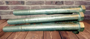 25 Schrauben 1/2" - 13 x 6 Sechskantschrauben maschinenverzinkter Stahlschrauben   - Bild 1 von 5