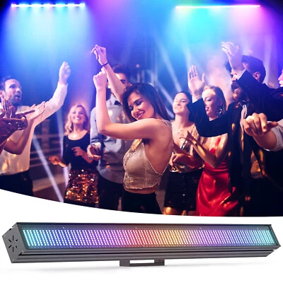150W RGB 768LED Wall Wash Light Strobe DMX Stage DJ Beam Light Party Show Light - Image 1 of 4