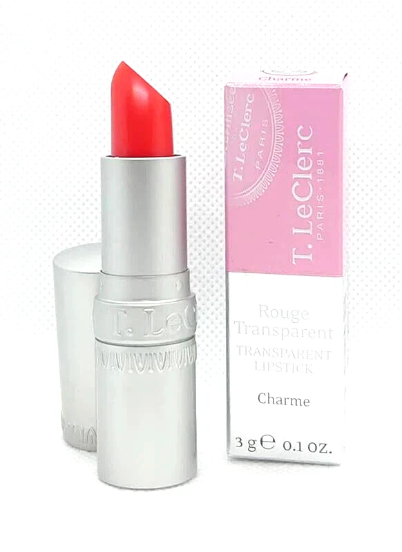 T LECLERC Rojo de Labios Transparente Colgante Sin Parabenos Val - Imagen 1 de 1