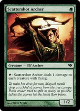 Scattershot Archer x 4 - Conflux - NM (UNUSED CONDITION) - MTG