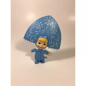 4" Masha And The Bear Snow Maiden Figurine - Picture 1 of 2