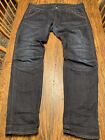 G-Star RAW Herren 5620 3D niedrig konische Jeans dunkel gewaschen 36x32 Button-Fly EXZ.!