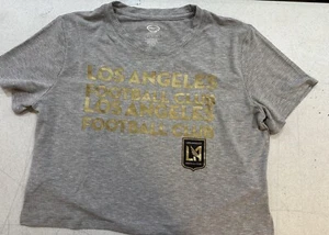Los Angeles Football Club MLS Fußball Damen ""golden"" kurz geschnittenes Shirt (M) - Bild 1 von 4
